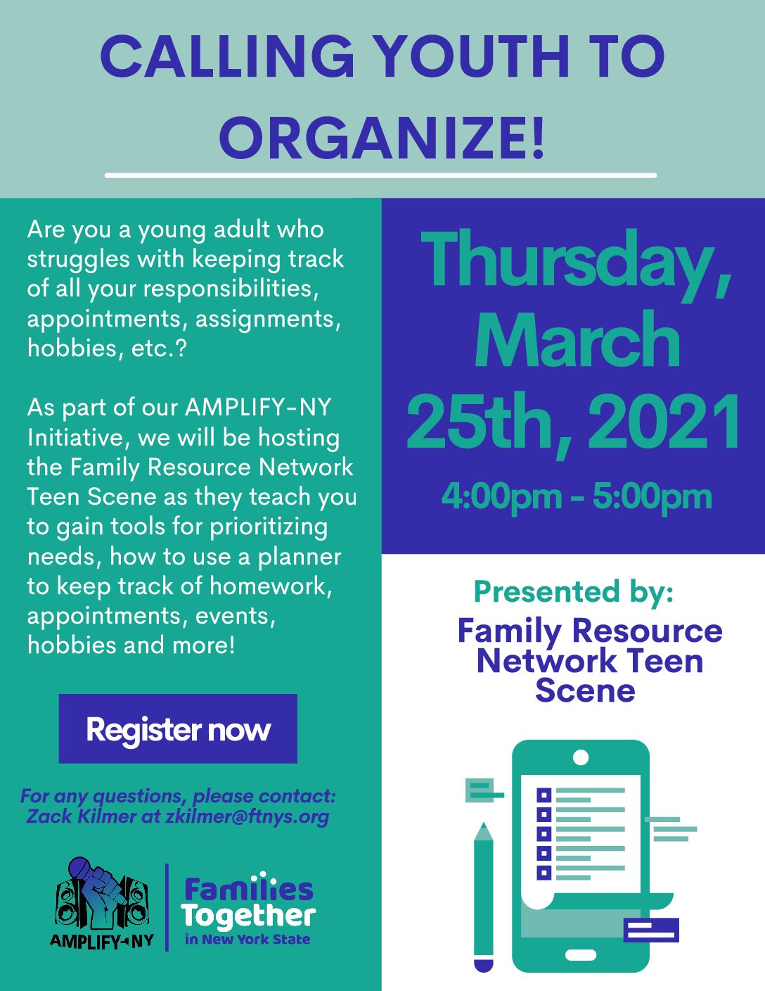 Youth Organize! Flyer (1)